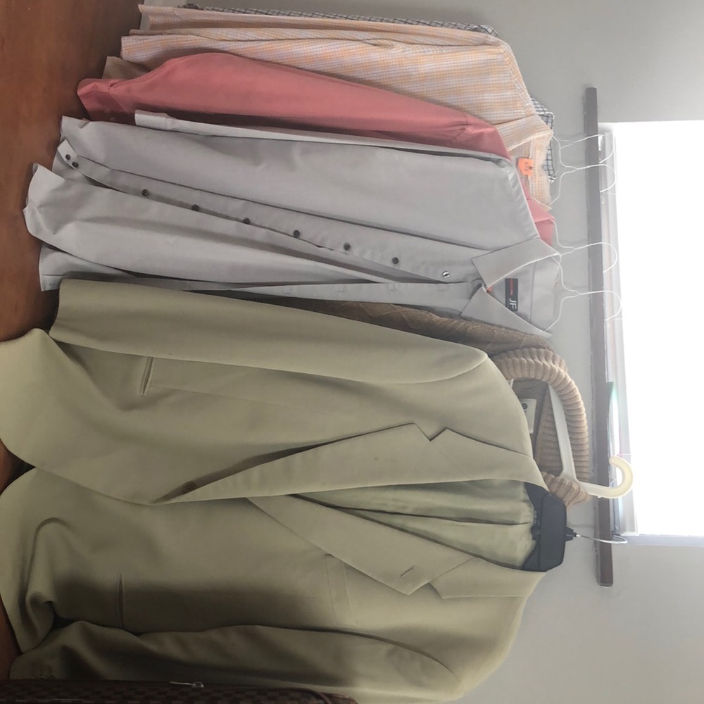 Dress shirts and blazer